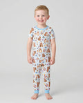 Best Mama Bear Ever Family Matching Bamboo Two Piece Short Sleeve Pajama Set