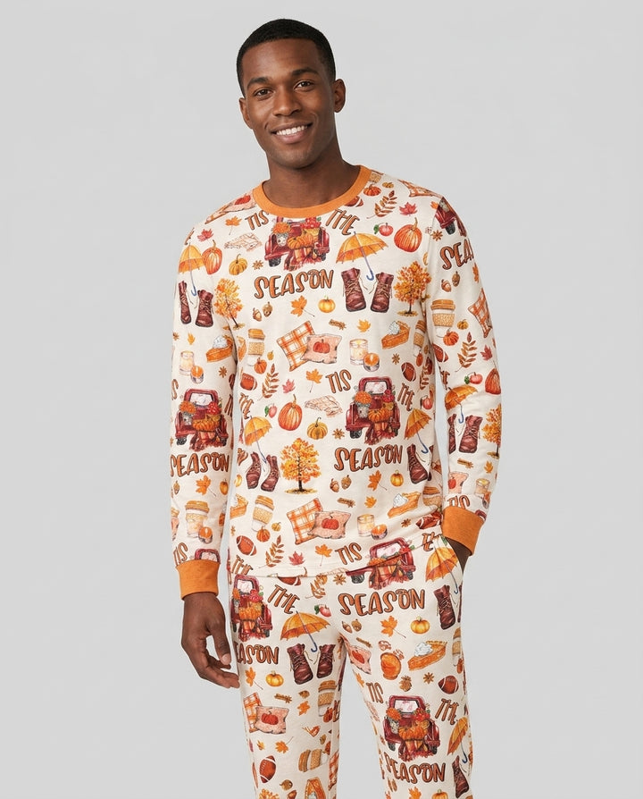 plantilla Conjunto de Pijama de Bambú para Hombre