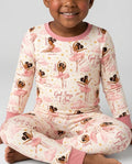 Black Girl Ballerina God Says I Am Bamboo Two Piece Long Sleeve Pajama Set