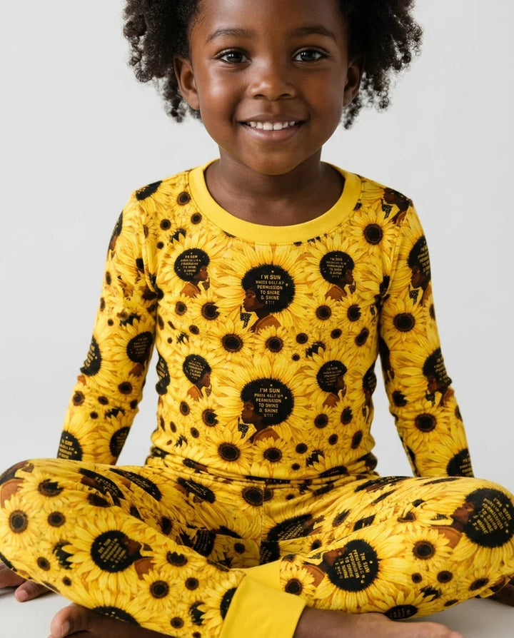 Sunflower Sunaya Bamboo Two Piece Long Sleeve Pajama Set