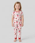 Grandma's Little Love Bug Bamboo Two Piece Short Sleeve Pajama Set