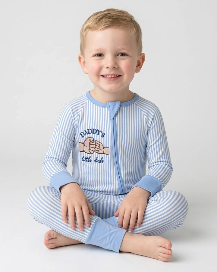 Embroidered Daddy's Little  Bamboo Convertible Zippy