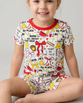 All About That Base Bamboo Two Piece Short Sleeve Shorts Pajama Set