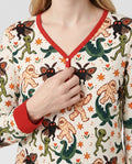Dancing Cryptids Bamboo Women Pajama Set