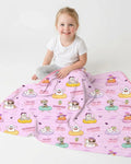 Summerween Cartoon Bamboo Blanket