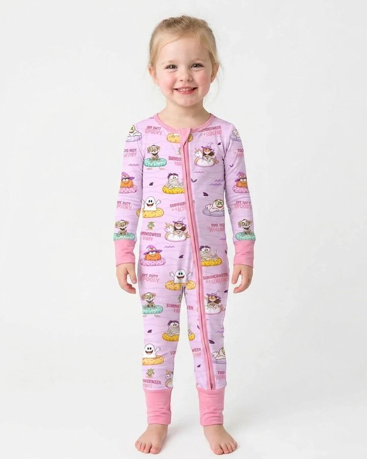 Summerween Cartoon Bamboo Convertible Zippy