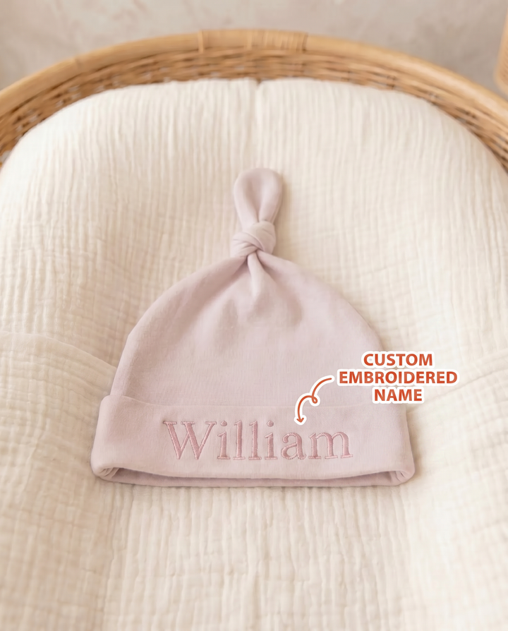 Personalized Embroidered Bamboo Hat