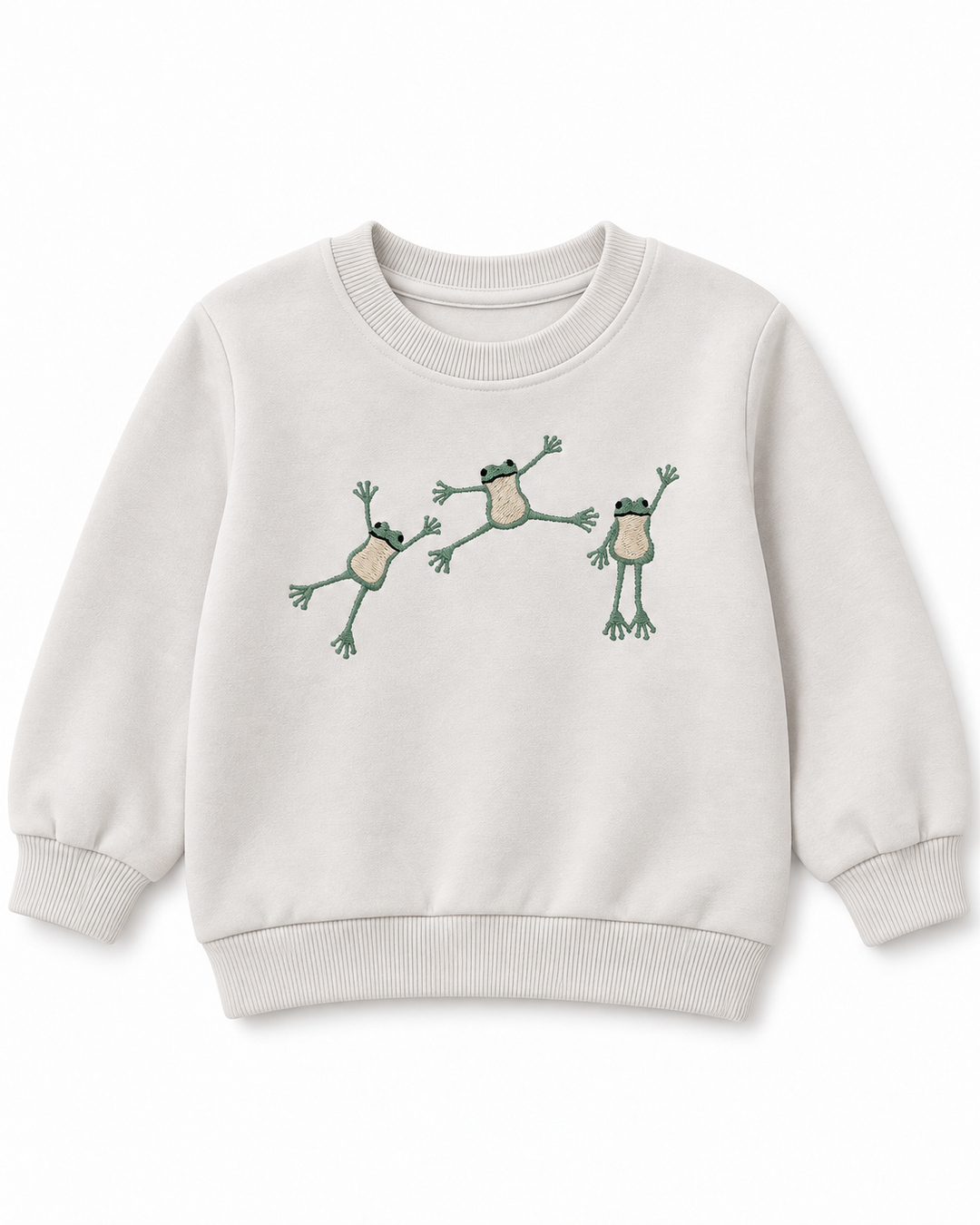 Sweatshirt mit Rundhalsausschnitt aus Bambusfaser
