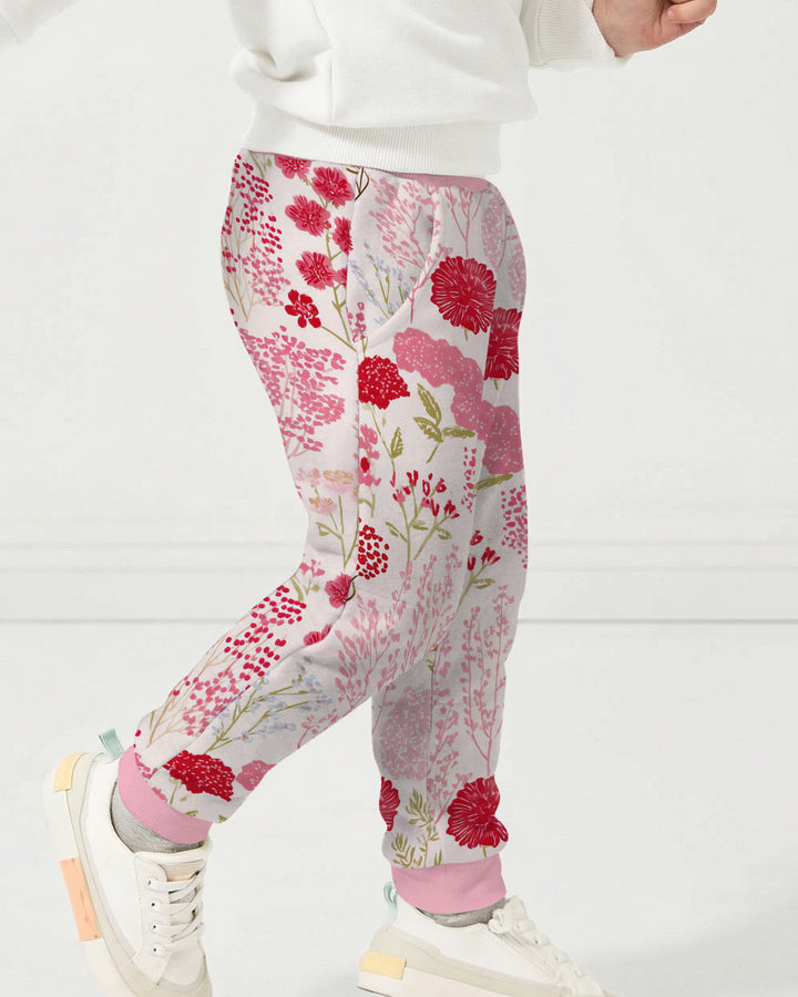 Blushing Wildflowers Bamboo Jogger