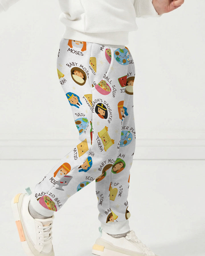 Cute Passover Characters Jogger
