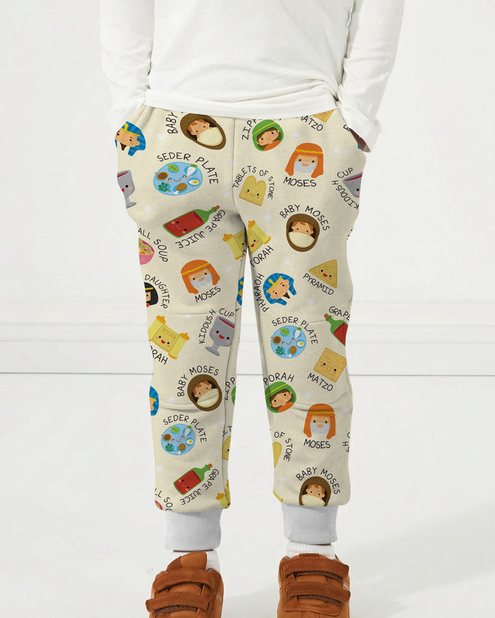 Cute Passover Characters Jogger