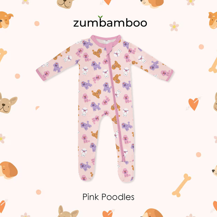 Pink Poodles – Strampler mit Reißverschluss