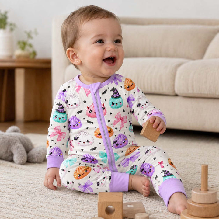 Kawaii Halloween Treats Bamboo Convertible Zippy