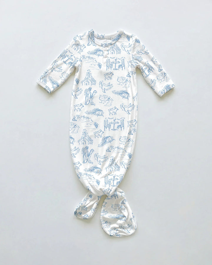 Psalm 23 Sketch Bamboo Knot Gown