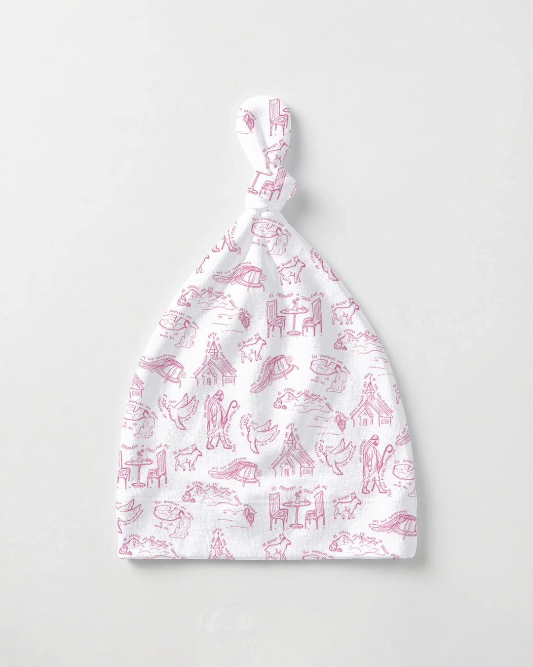 Psalm 23 Sketch Bamboo Knotted Hat
