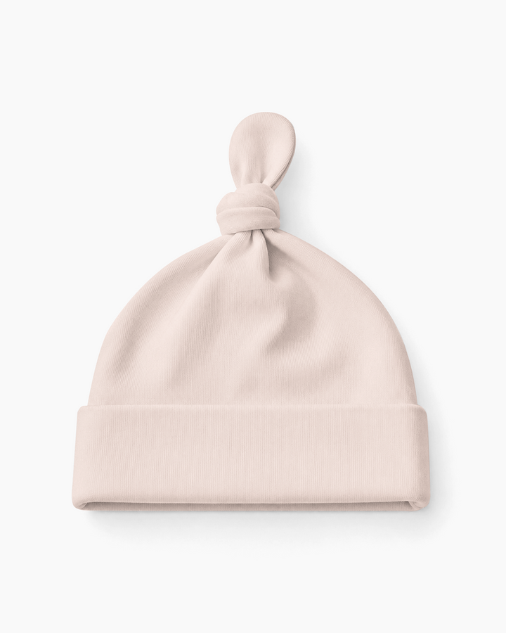 Solid Color Bamboo Knotted Hat