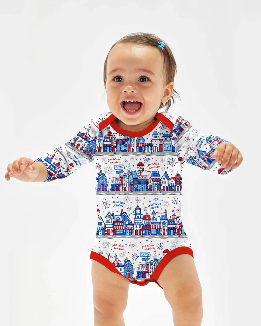 Small Town Freedom USA Bamboo Bodysuit