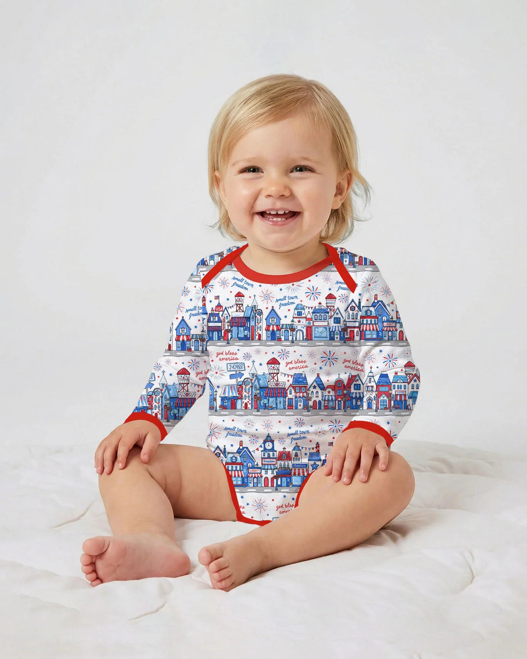 Small Town Freedom USA Bamboo Bodysuit