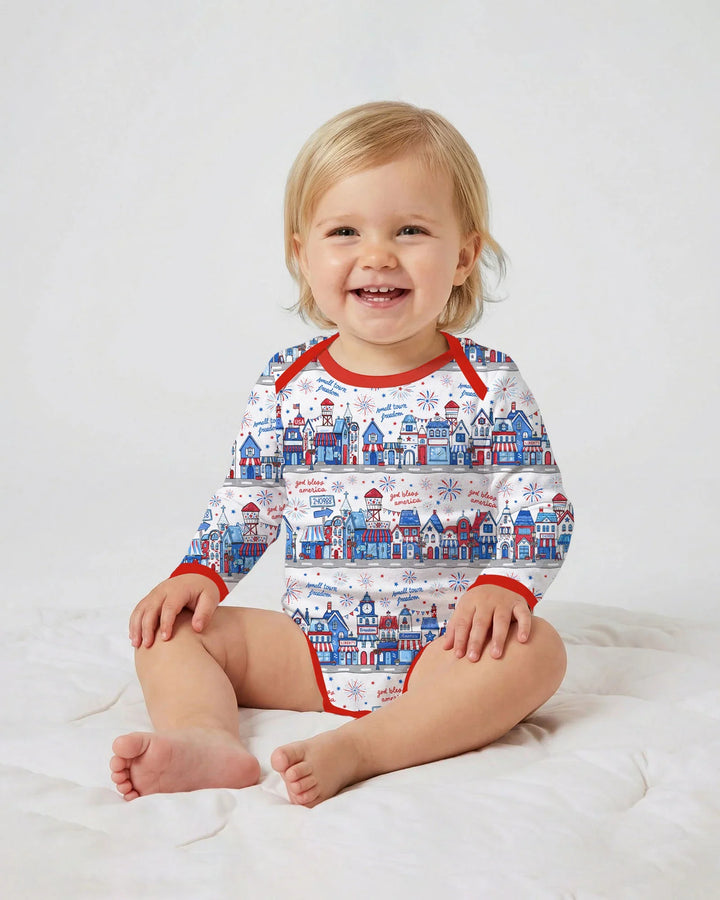 Small Town Freedom USA Bamboo Bodysuit