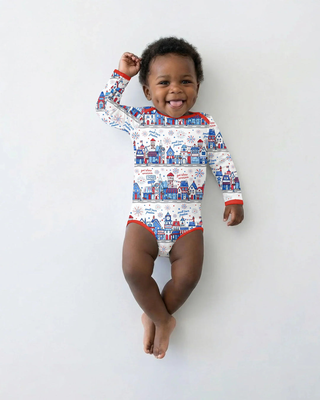Small Town Freedom USA Bamboo Bodysuit