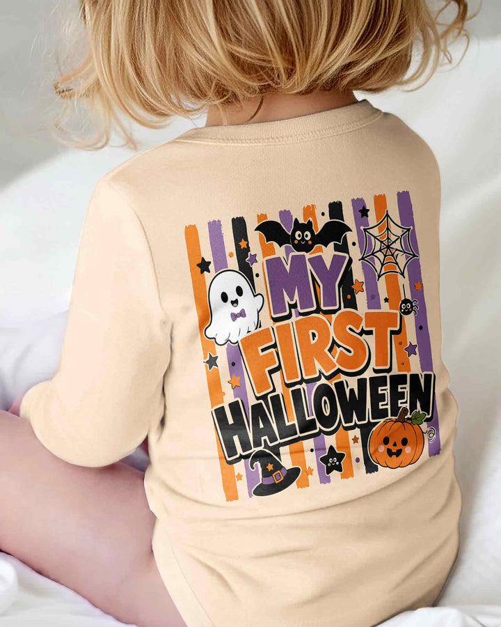 Personalized My First Halloween Bamboo Bodysuit