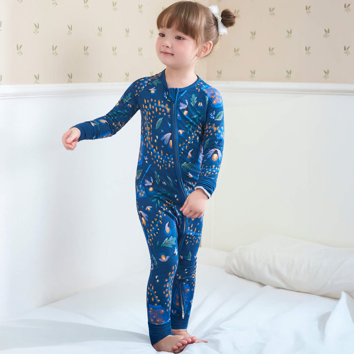 Bamboo Convertible Zippered Romper