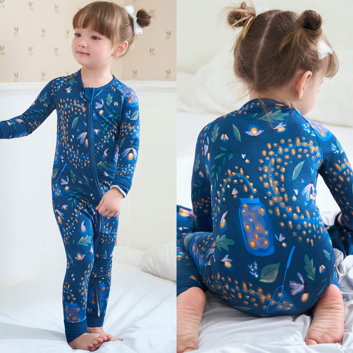 Bamboo Convertible Zippered Romper