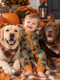 Labrador Retriever Football Fall Bamboo Convertible Zippy