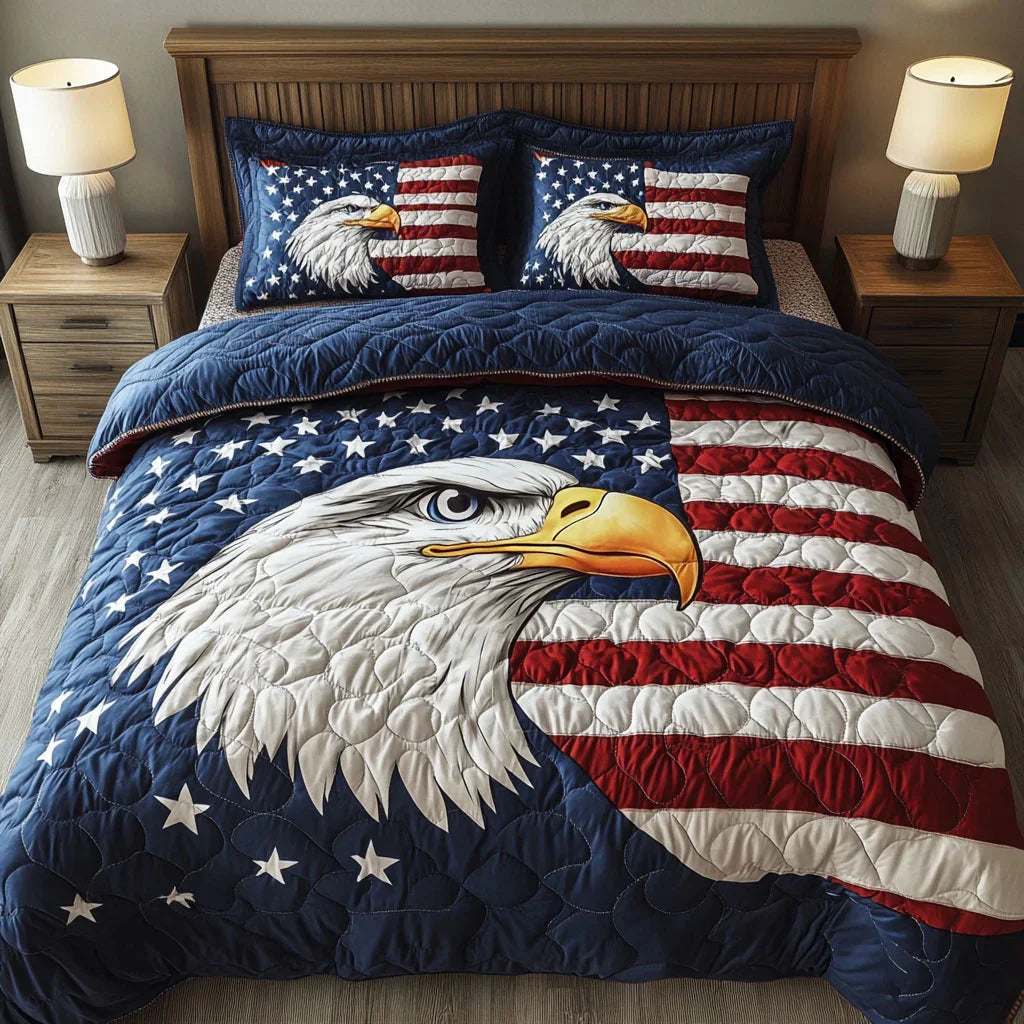 Liberty Waves Bamboo Quilt Bedding Set