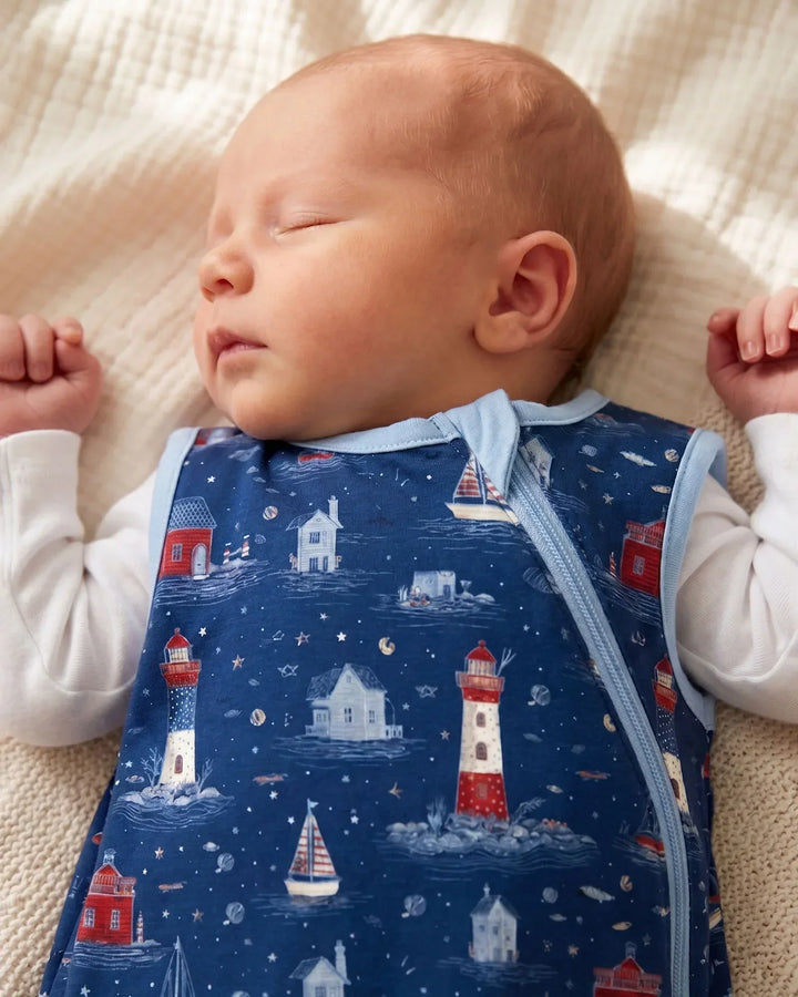 Lighthouse Night Bamboo Sleep Bag