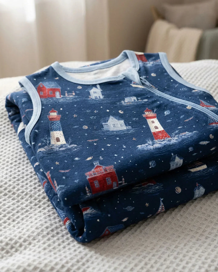 Lighthouse Night Bamboo Sleep Bag