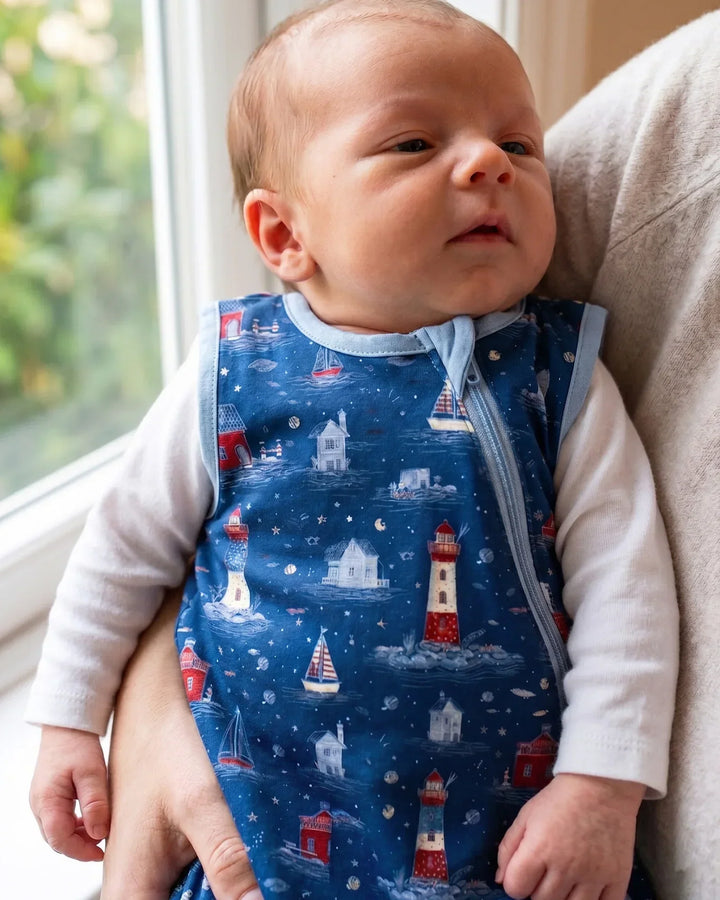 Lighthouse Night Bamboo Sleep Bag