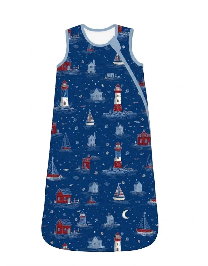 Lighthouse Night Bamboo Sleep Bag