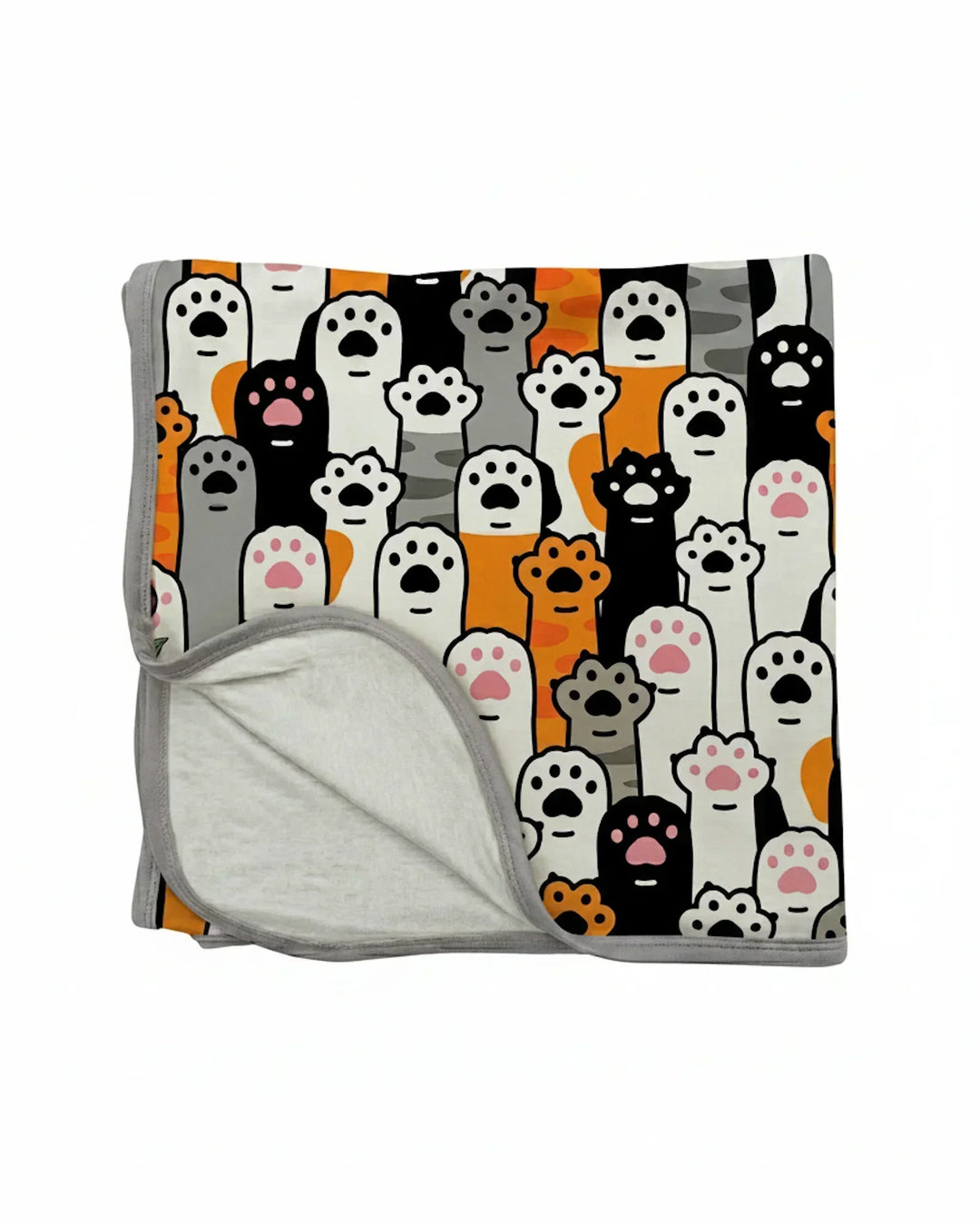 Little Paw Bamboo Blanket