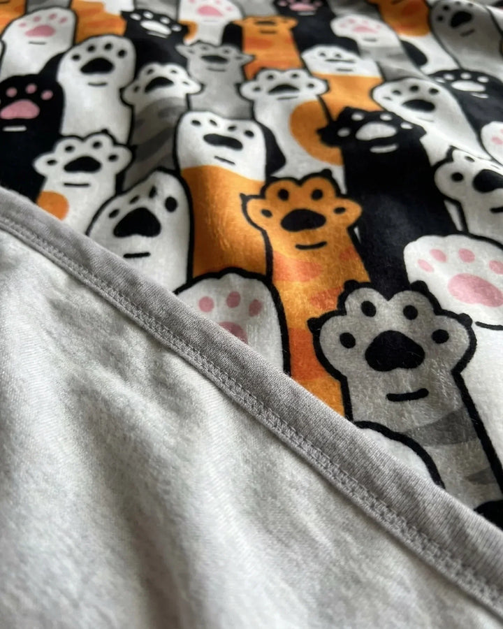 Little Paw Bamboo Blanket