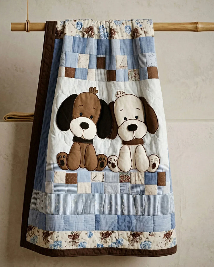 Manta Acolchada de Bambú Cachorrito