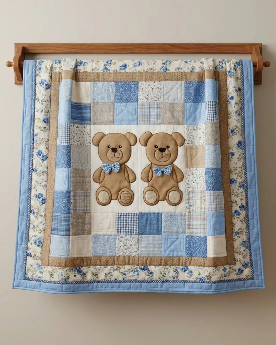 Vorlage Quilt Decke