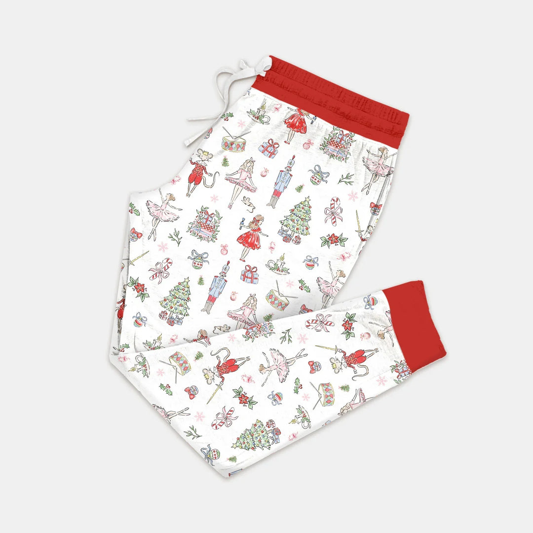 Sweet Nutcracker Holiday Matching Mom And Baby Women Pajama Set