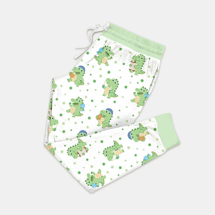 Shabbat Dinosaur Women Pajama Set