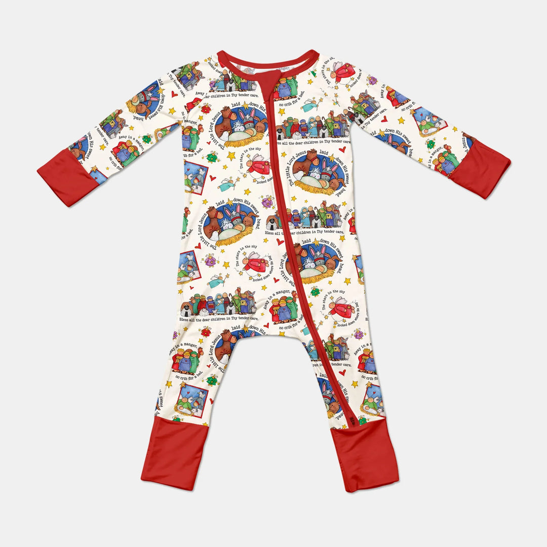 Gerippte Babykleidung mit individuellem Foto - Weich &amp; Skizzenhaft