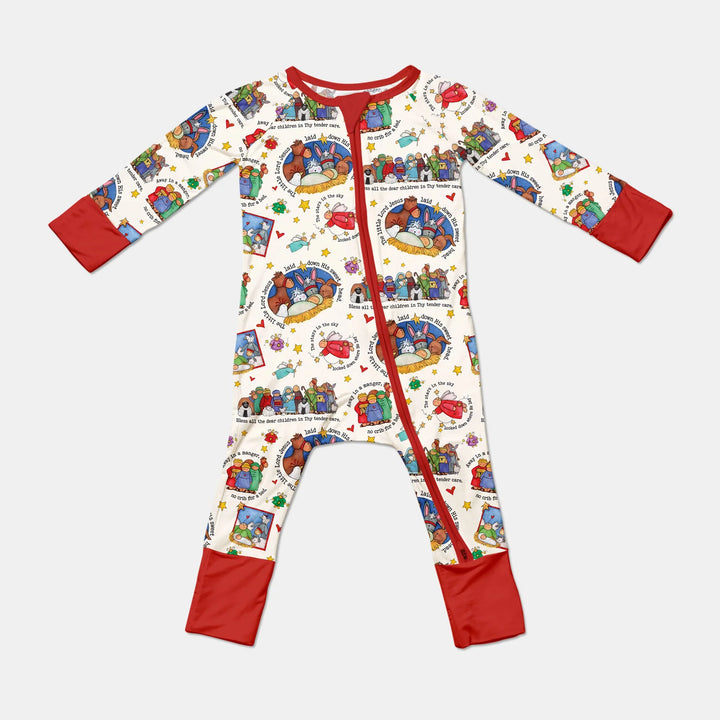 Gerippte Babykleidung mit individuellem Foto - Weich &amp; Skizzenhaft