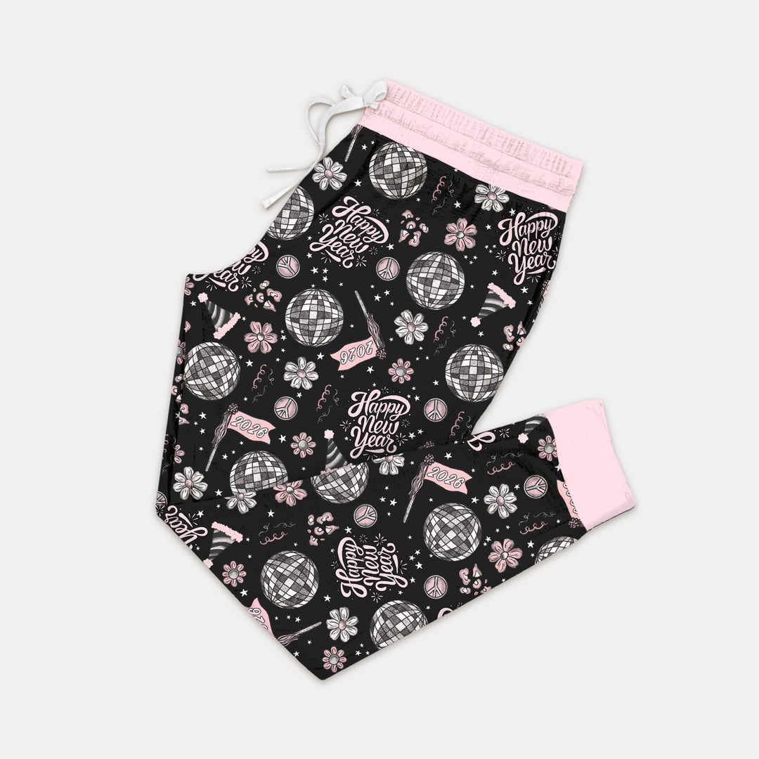 Disco New Years Eve Women Pajama Set
