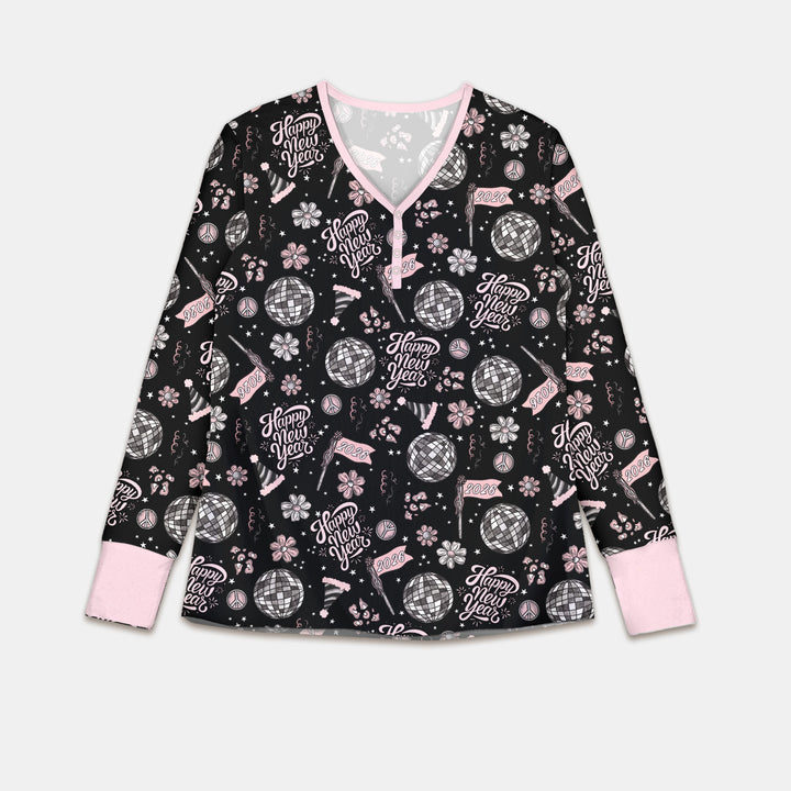 Disco New Years Eve Women Pajama Set
