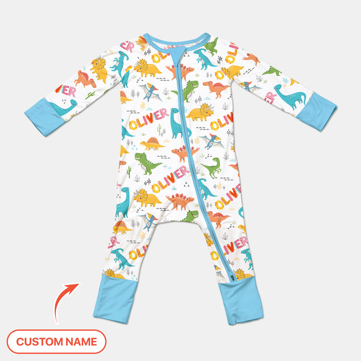 Dino Adventure Custom Name Convertible Zippy