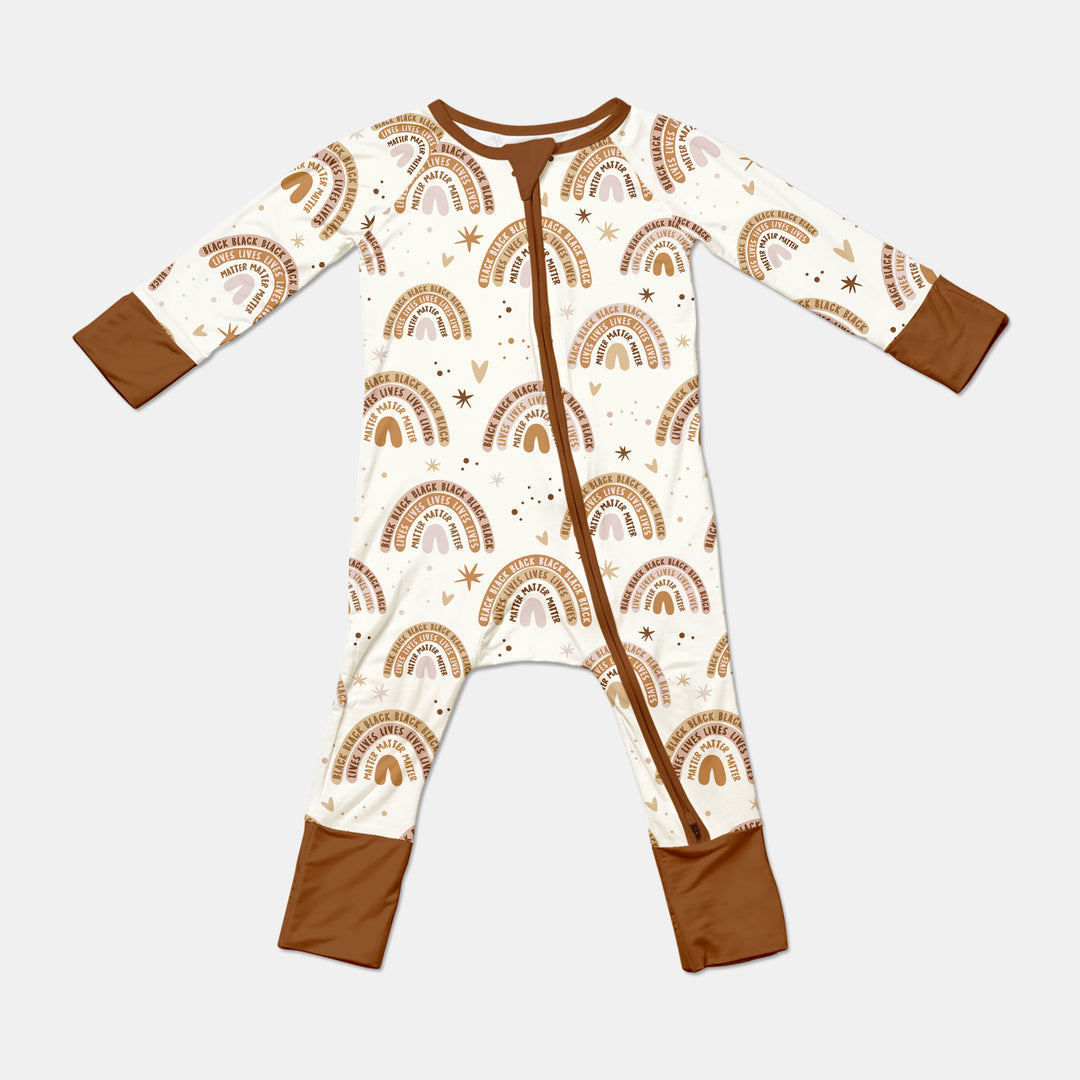 Back Lives Matter Rainbow Convertible Zippy