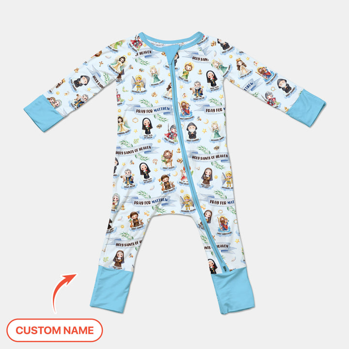 Holy Saints of Heaven Custom Name Convertible Zippy