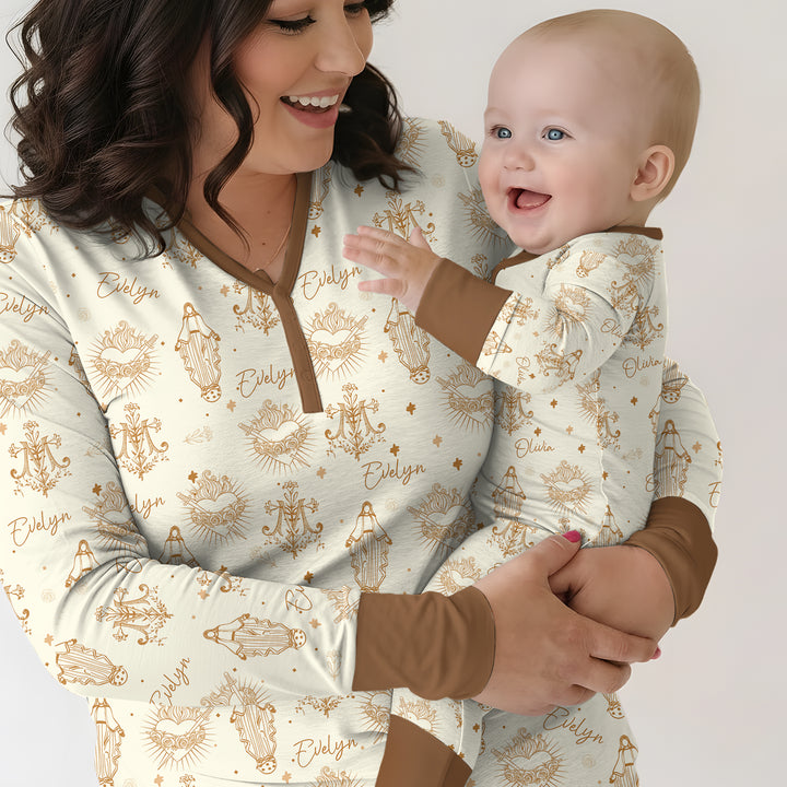 Madonna’s Love Custom Name Women Pajama Set