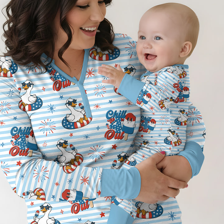 Vorlage Bambus Damen Pyjama Set