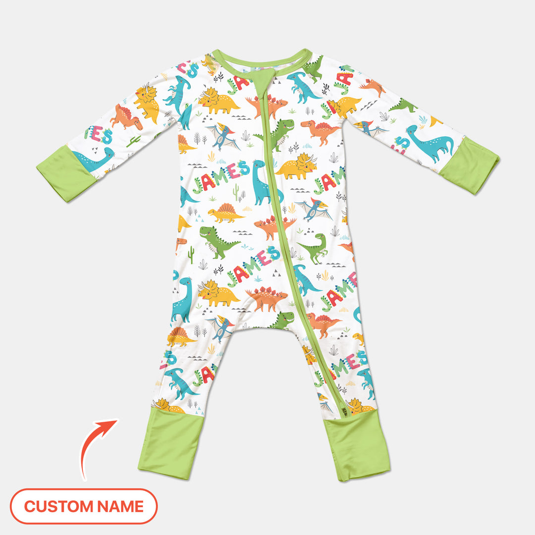 Dino Adventure Custom Name Convertible Zippy