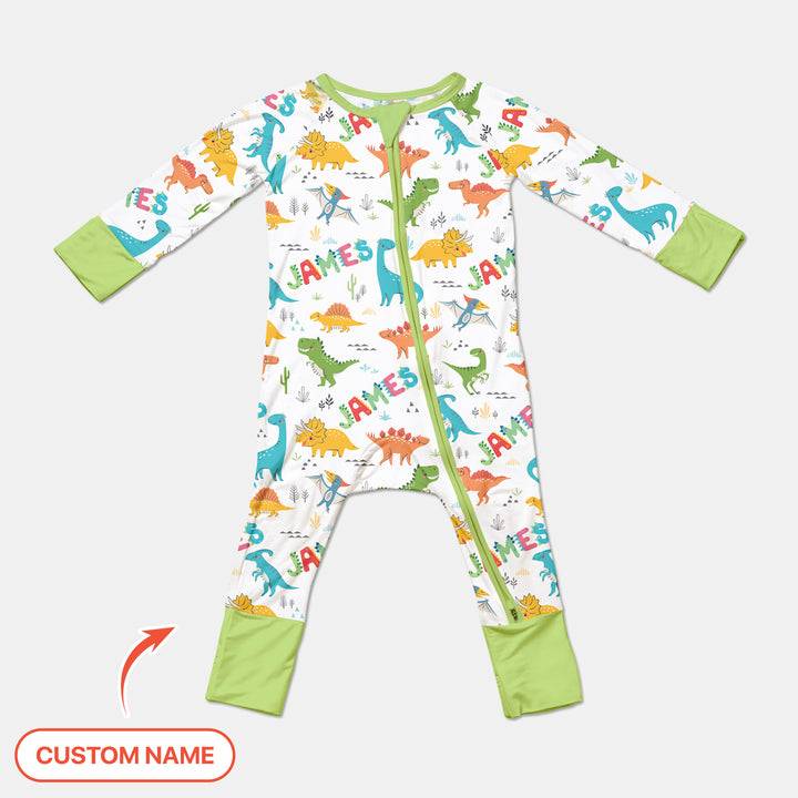 Dino Adventure Custom Name Convertible Zippy